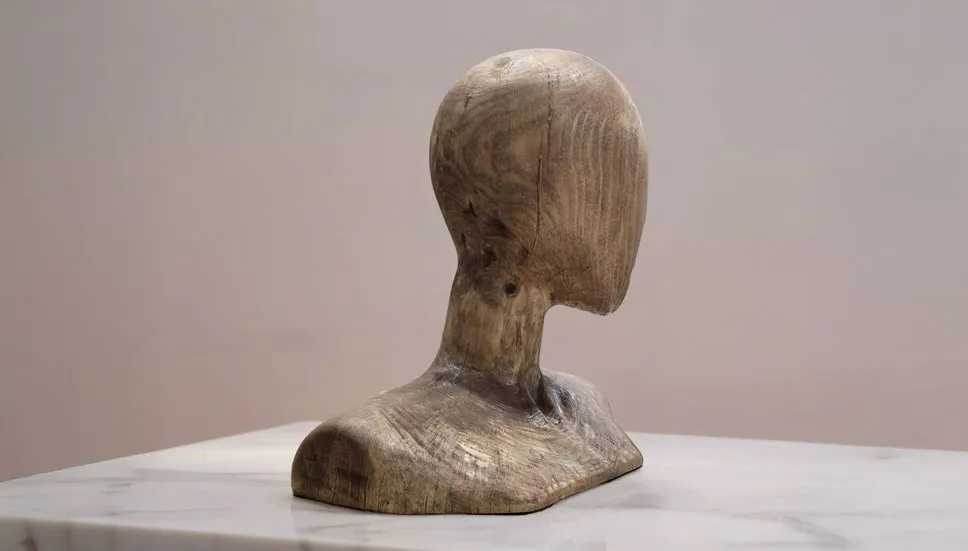 Wooden Bust - View 1